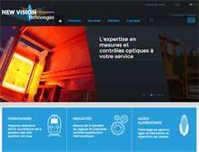 Tablet Screenshot of new-vision-tech.com